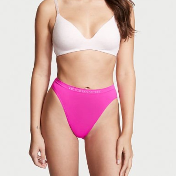 Victoria's Secret Seamless Brief Panty Bali Orchid Large NEW - Picture 1 of 2